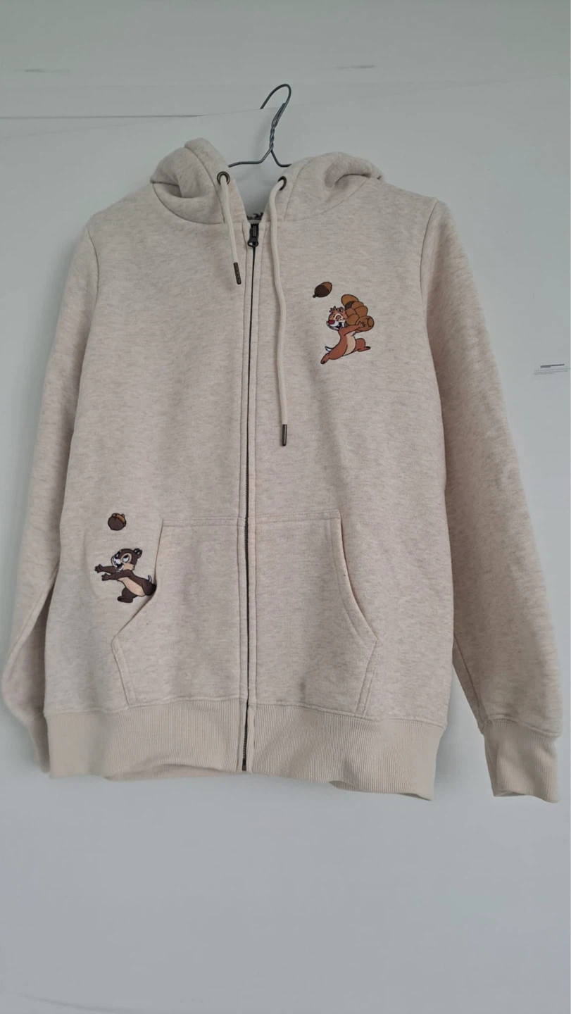 Disney Chip 'n' Dale Zip-Up Hoodie Size M