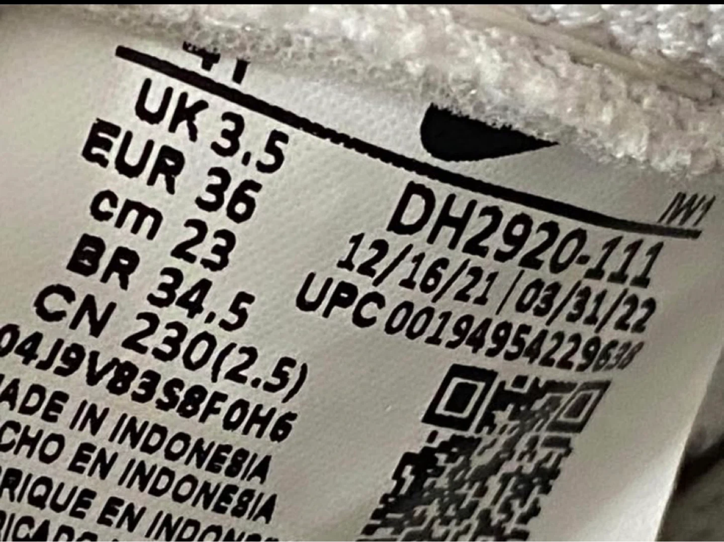 Nike Air Force 1 Low White DH2920-111 Youth Size 3.5Y - photo 3