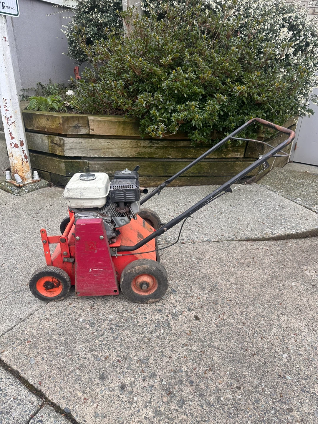Commercial grade Power Rake