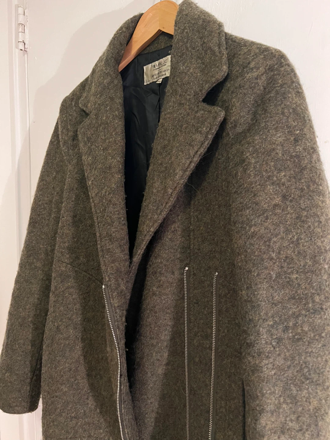 Zara TRAFALUC Wool Blend Jacket