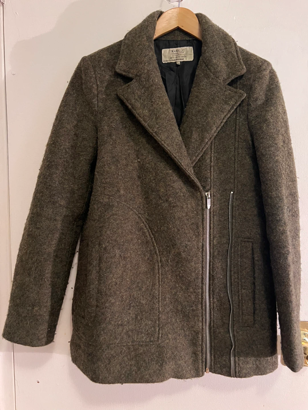 Zara TRAFALUC Wool Blend Jacket - photo 3