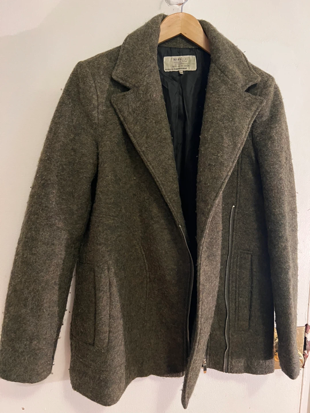 Zara TRAFALUC Wool Blend Jacket - photo 4