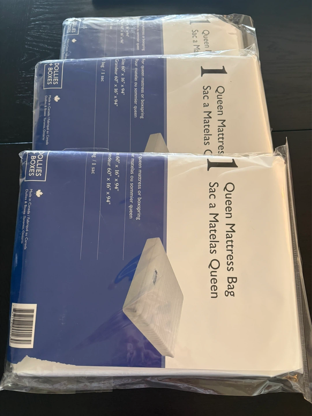 Queen Mattress Bag (Set of 3)