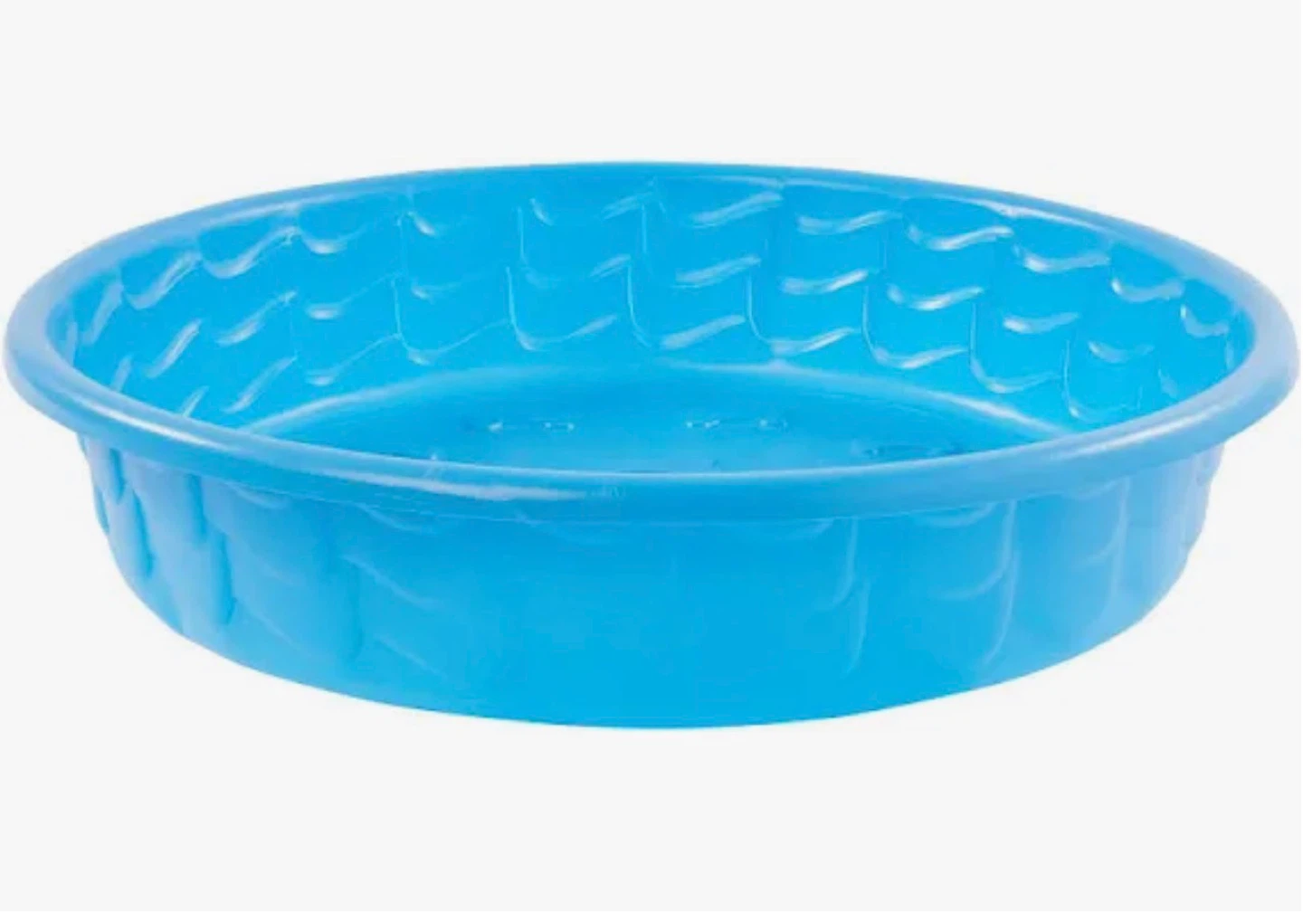 Blue Plastic Kiddie Pool