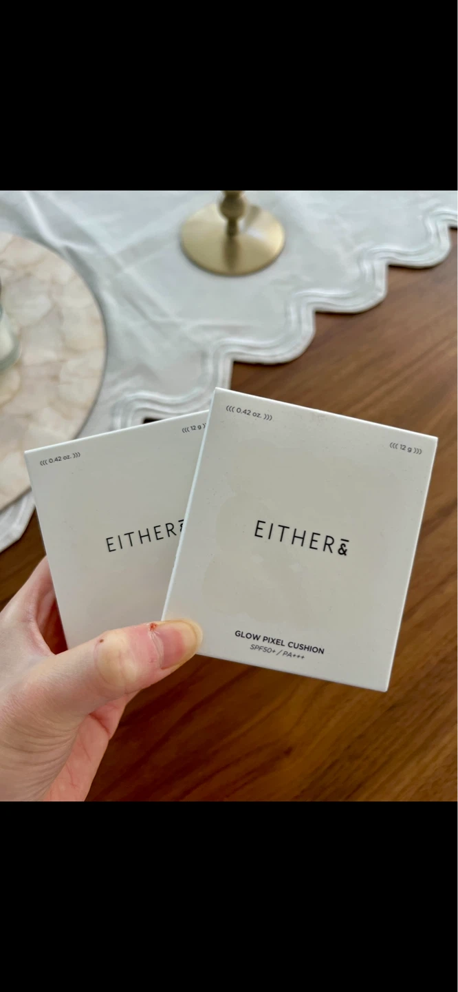 EITHER& Glow Pixel Cushion 12g (6 Shades) - photo 4