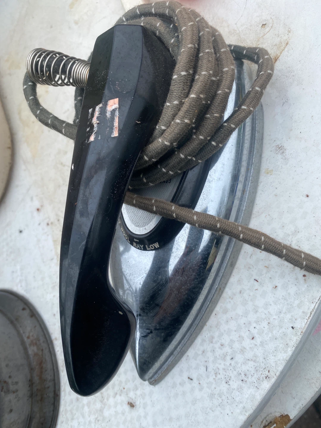 Vintage steam Iron - photo 3