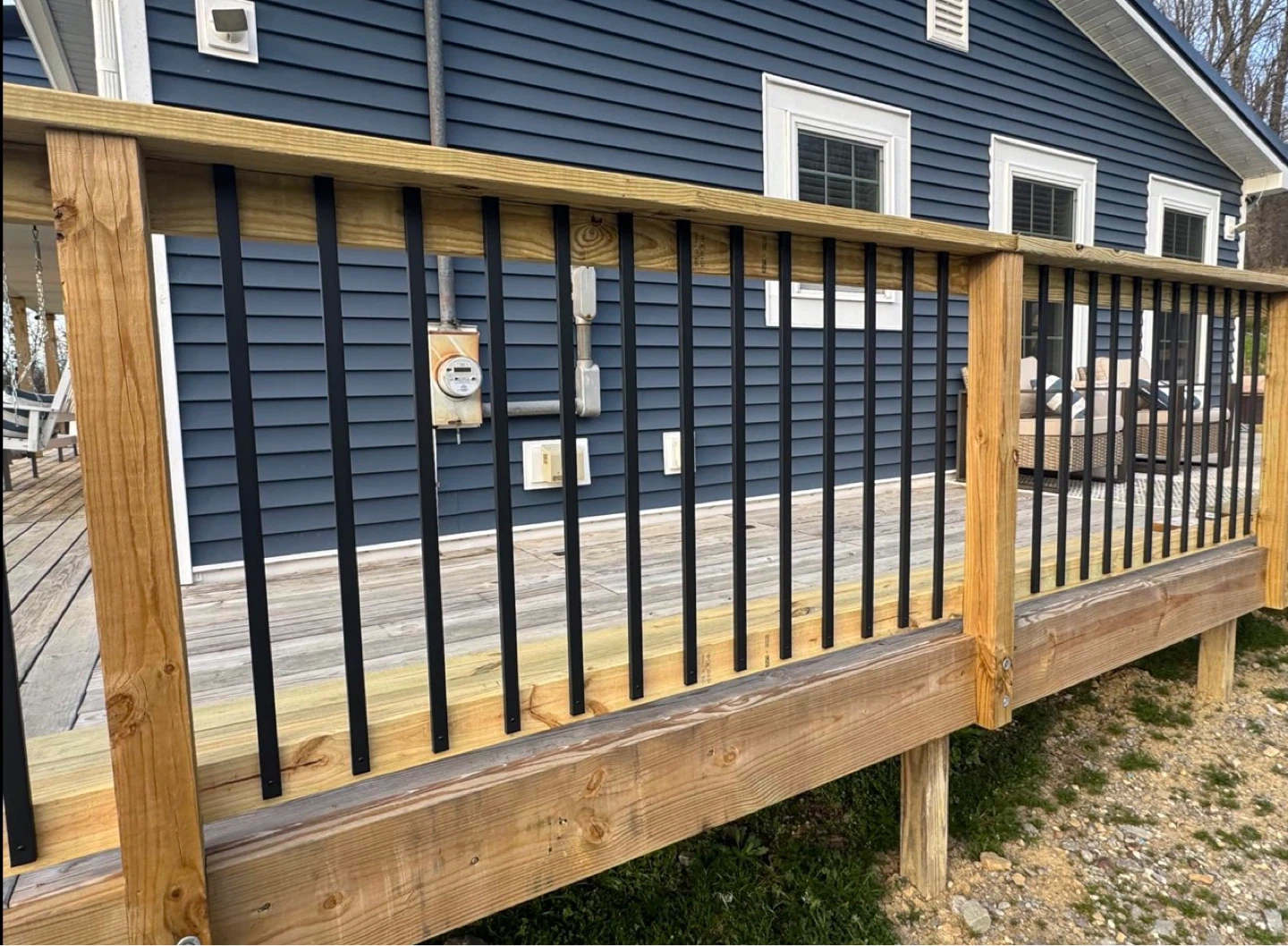 CAMMOO 55 Pcs 38'' Rectangular Deck Balusters BNIB - photo 3