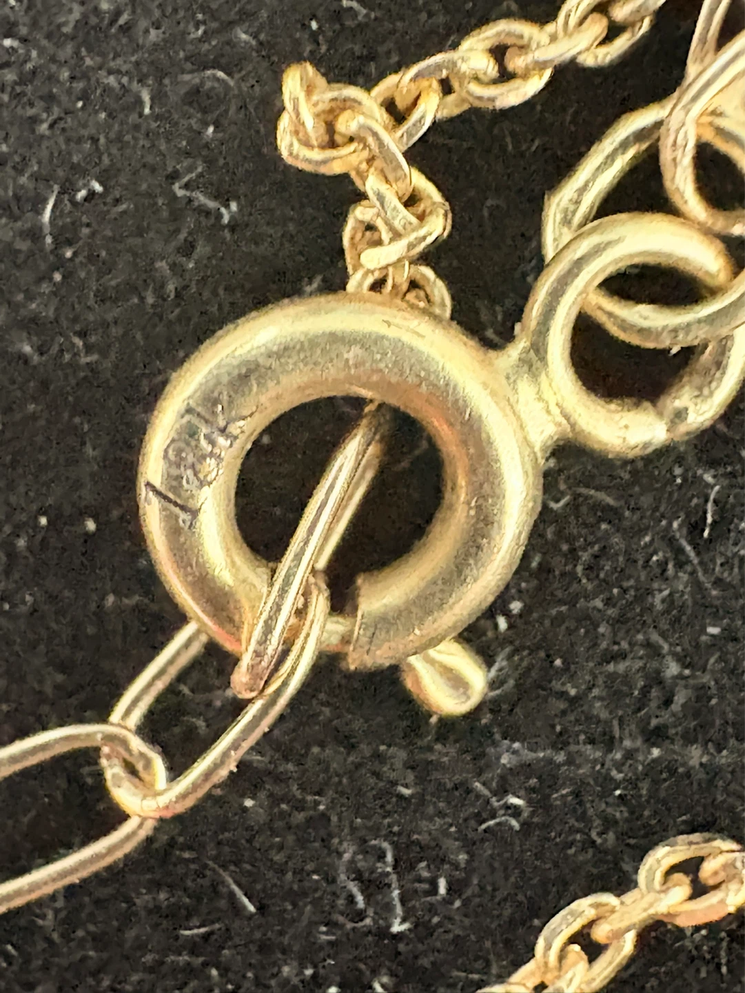 18k real gold Necklace with Ball Pendants - photo 4