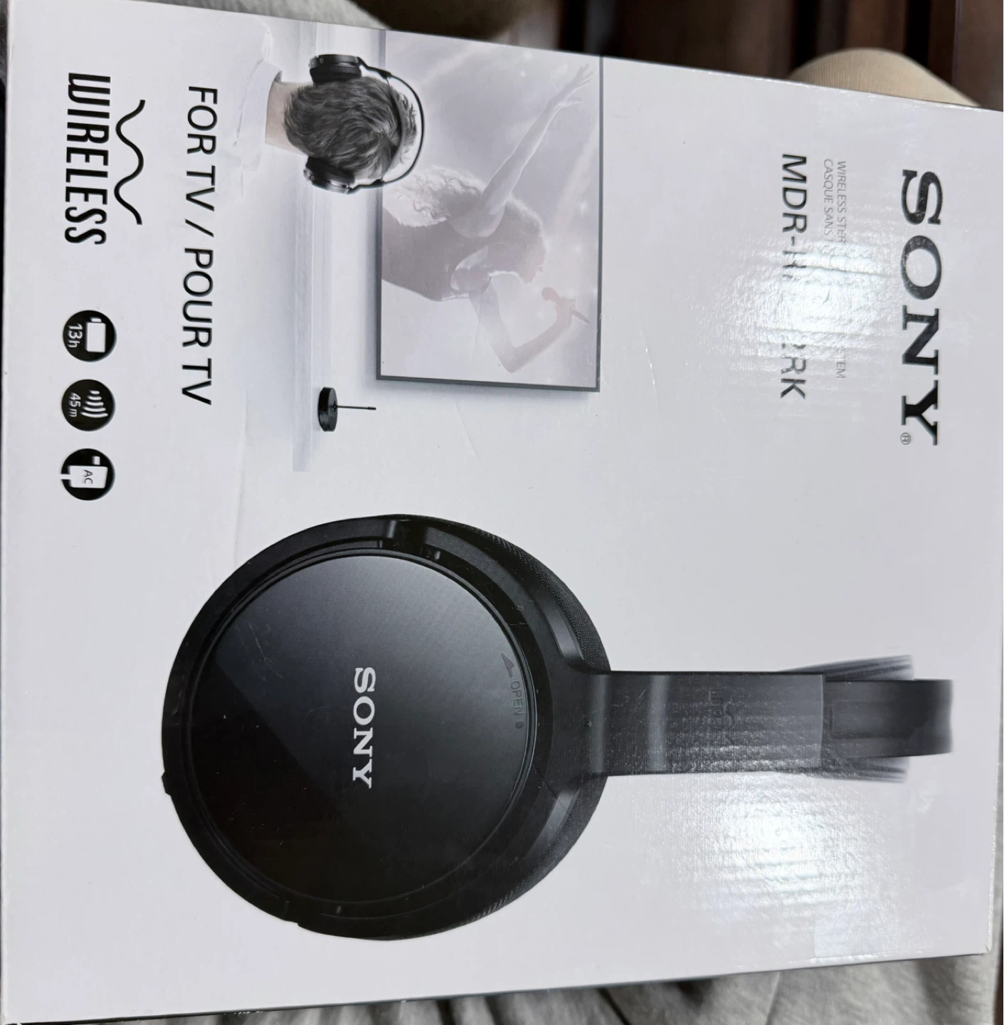Sony MDR-RF912RK Wireless Stereo Headphone System for TV - photo 2