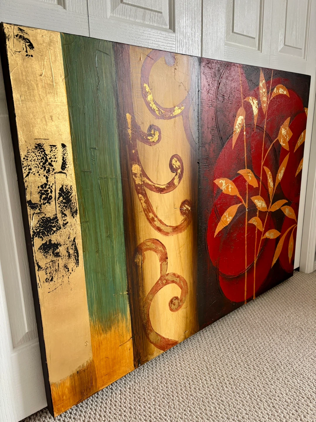 Large Abstract Wall Art Painting - photo 2