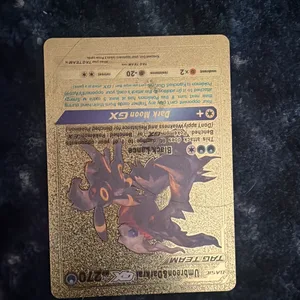 Pokemon Umbreon & Darkrai GX TAG TEAM Card