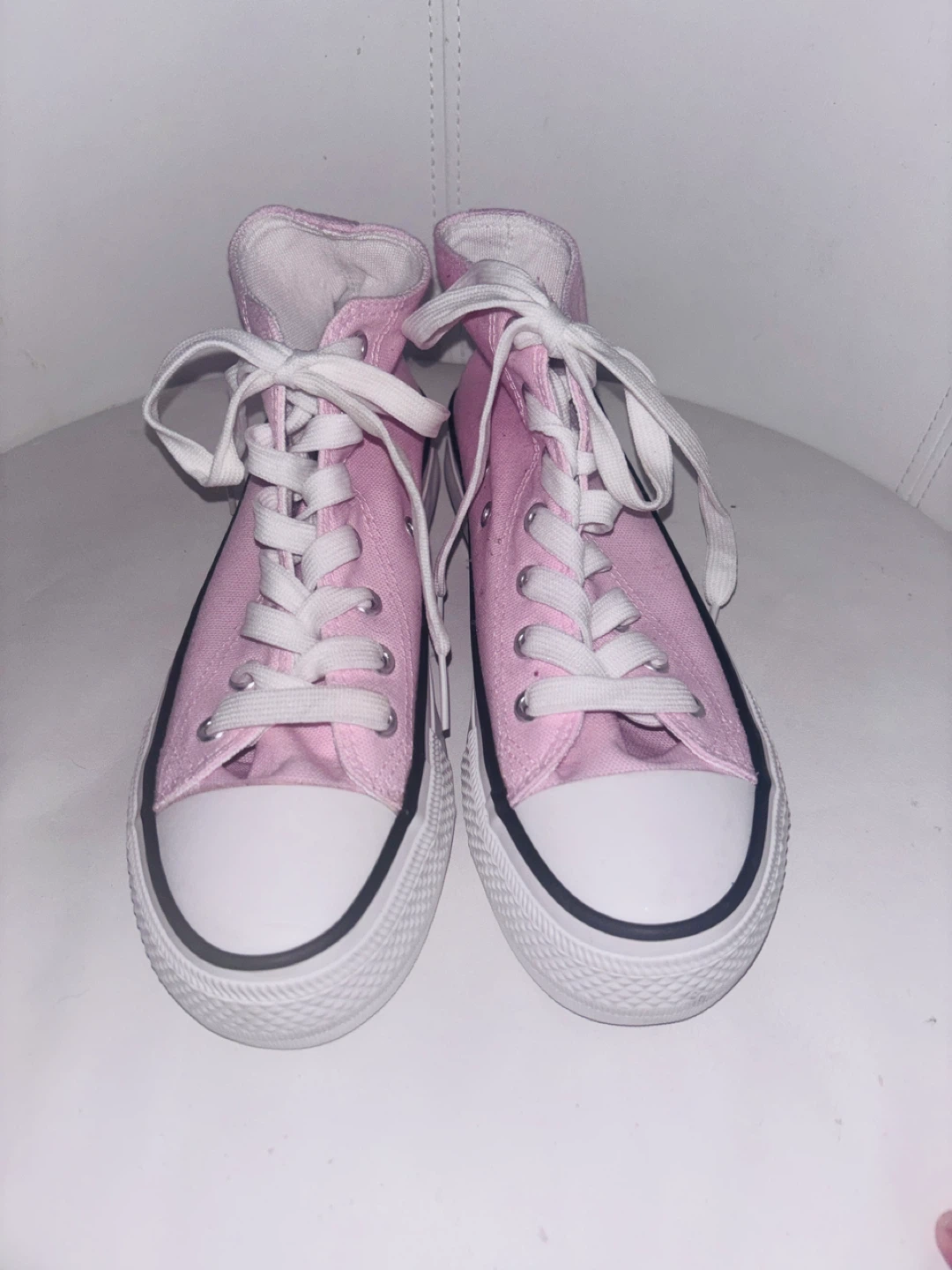 Pink High Top Sneakers - photo 3