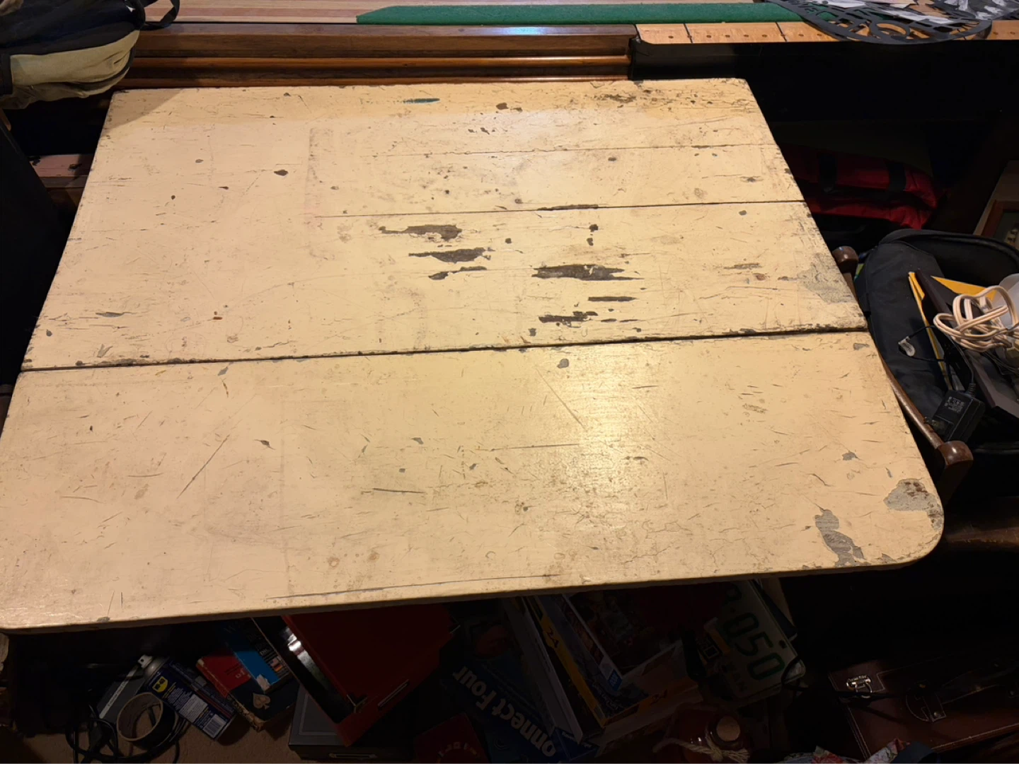 Vintage Wooden Drop Leaf Table - photo 4