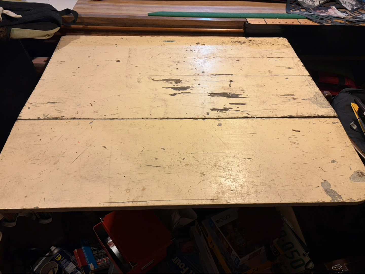 Vintage Wooden Drop Leaf Table