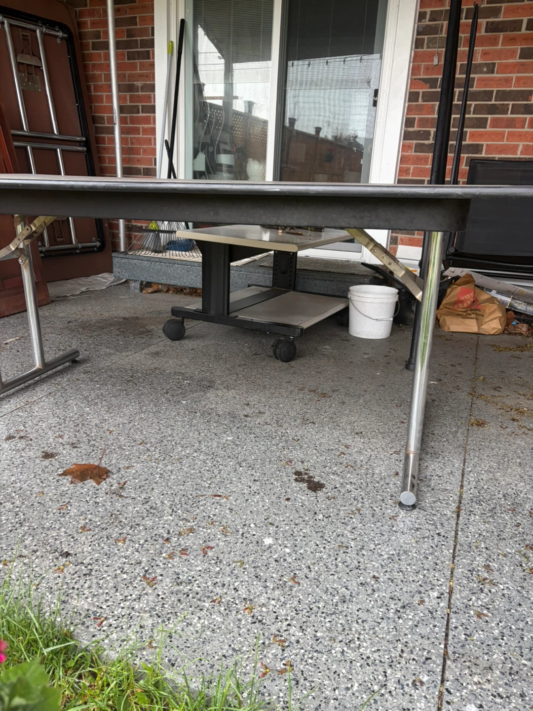 Laminate folding table 4 of them - photo 3