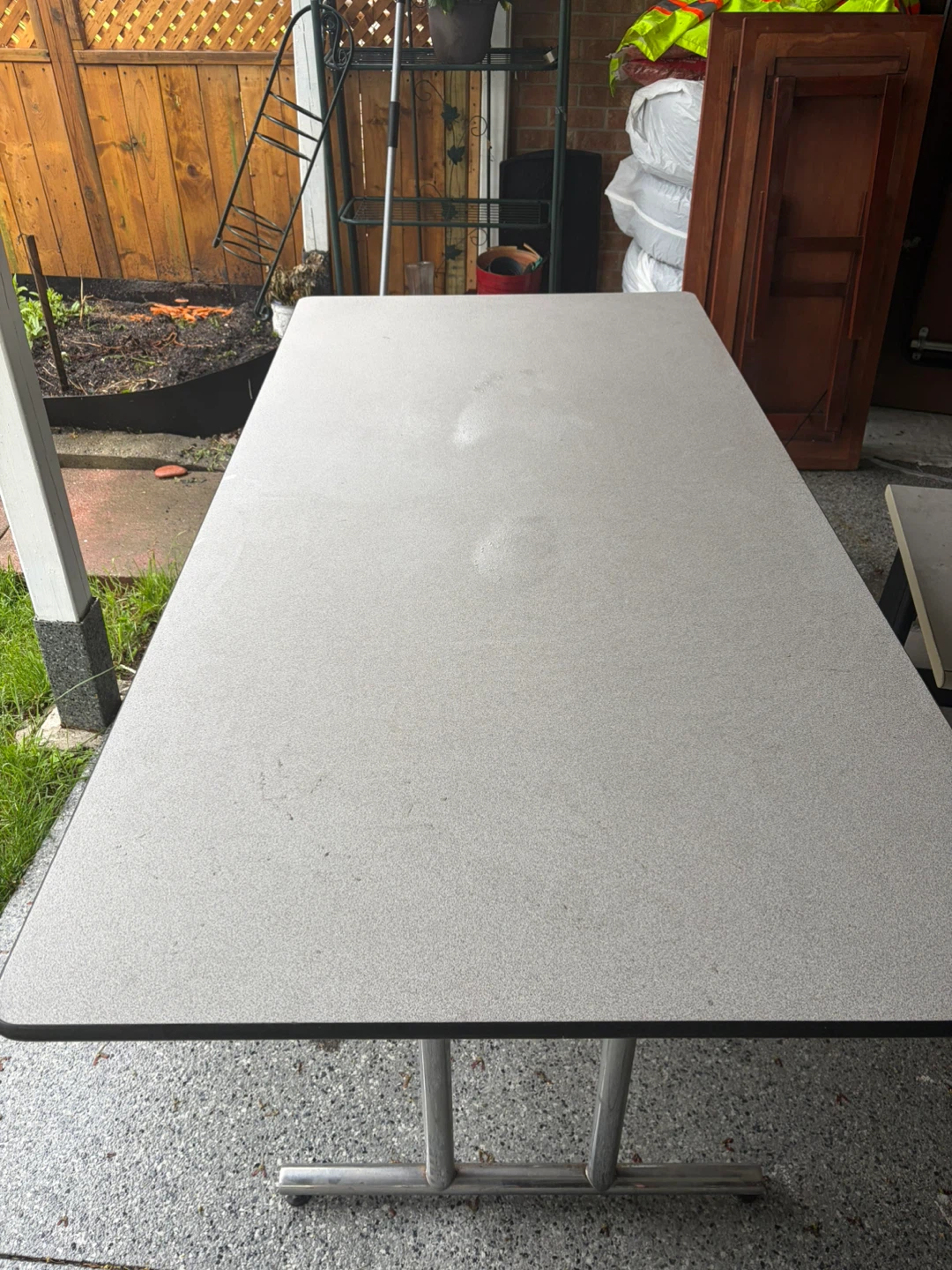 Laminate folding table 4 of them - photo 2