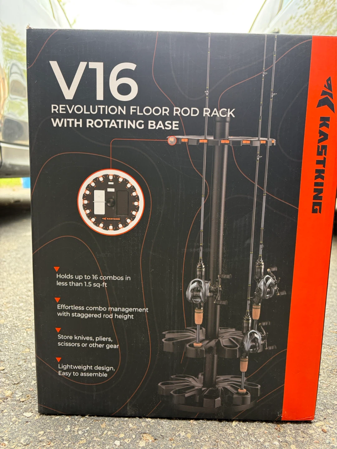 KastKing V16 Revolution Floor Rod Rack - photo 2
