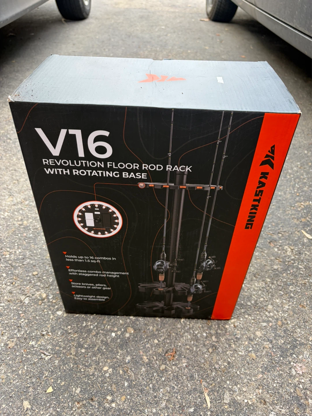KastKing V16 Revolution Floor Rod Rack