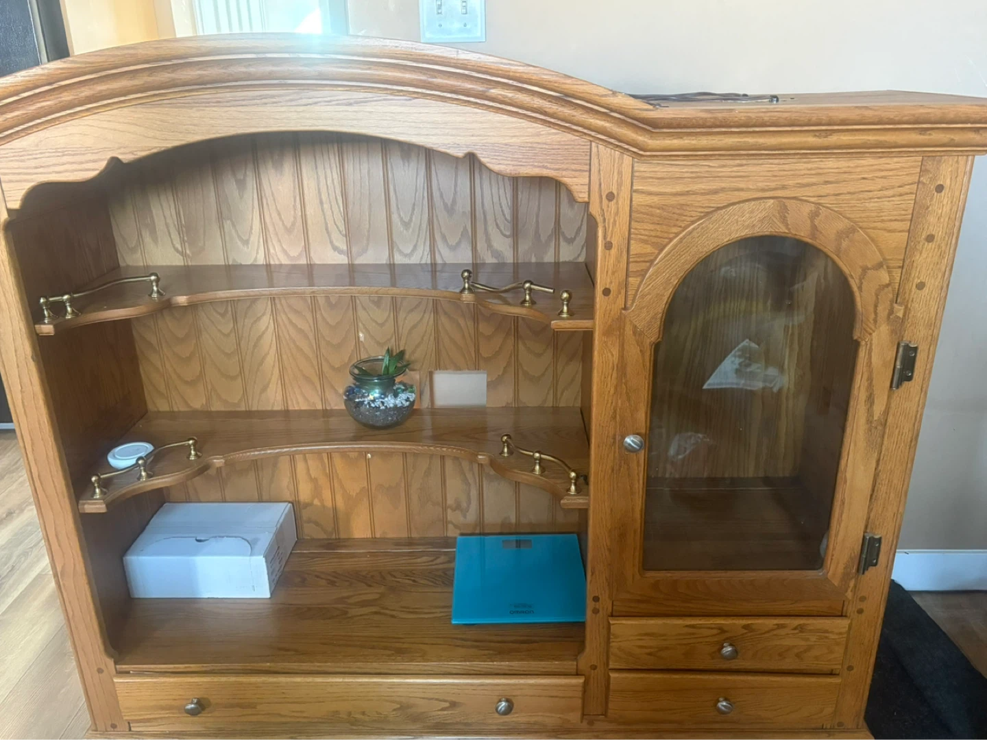 Wooden Display Cabinet (hutch) - photo 3