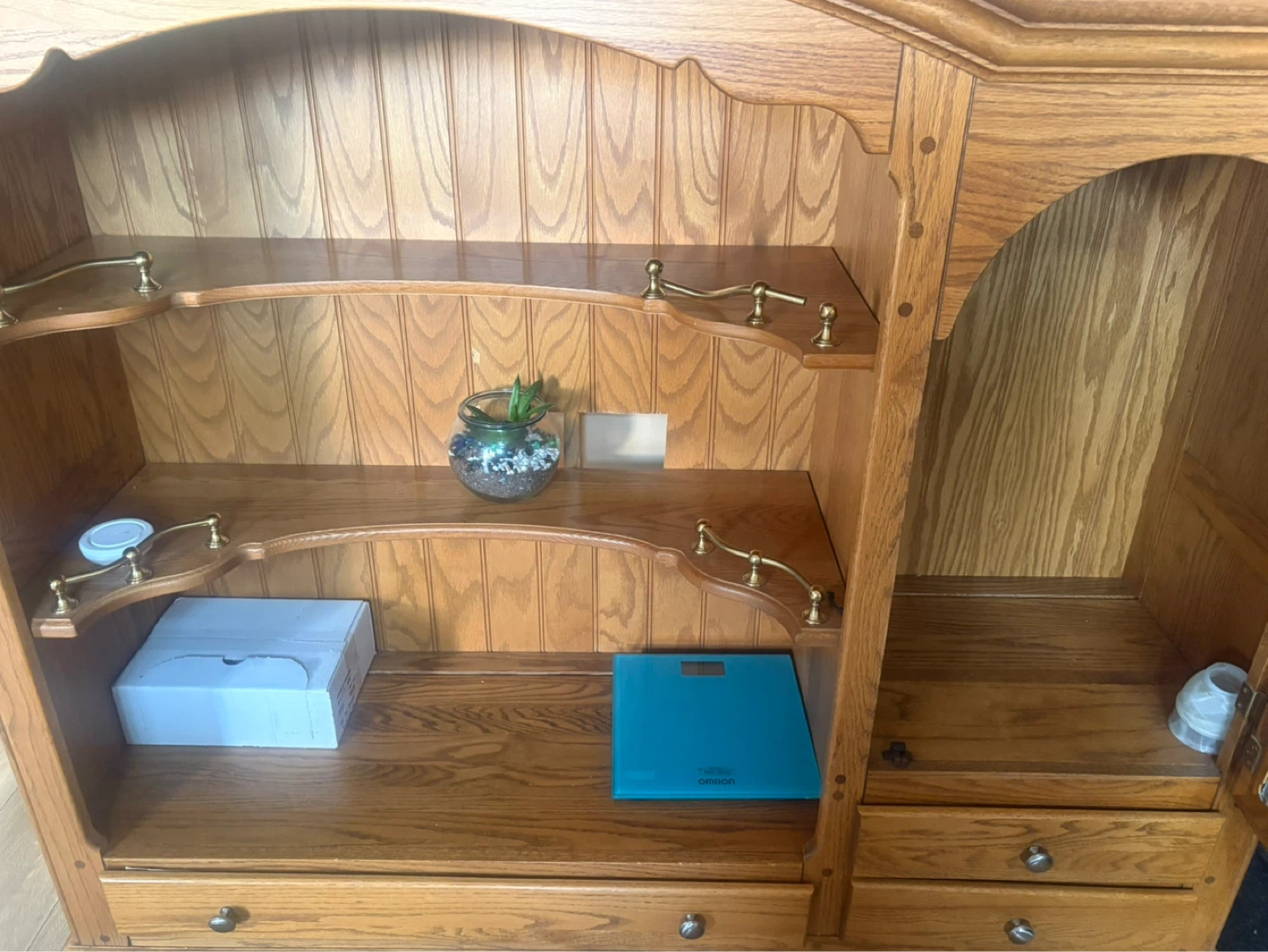 Wooden Display Cabinet (hutch)