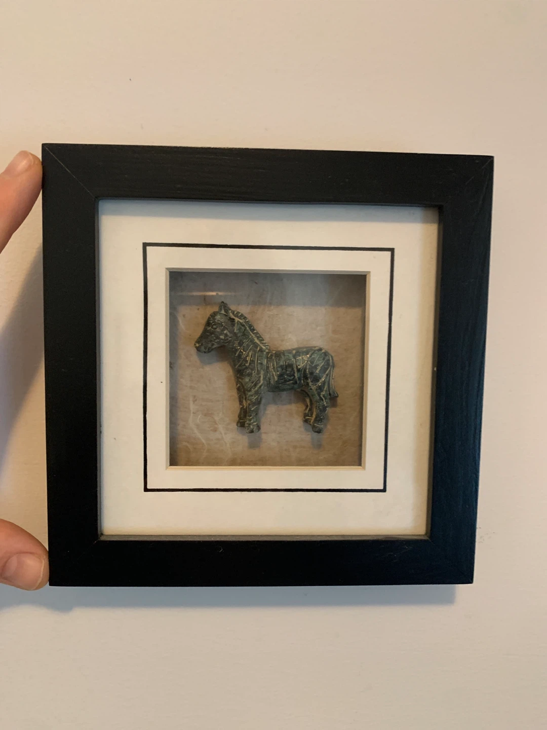 Framed Metal Animal Art Collection (Horse, Giraffe, Elephants) - photo 2
