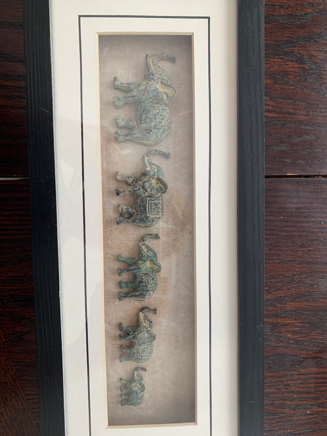 Framed Metal Animal Art Collection (Horse, Giraffe, Elephants) - photo 5