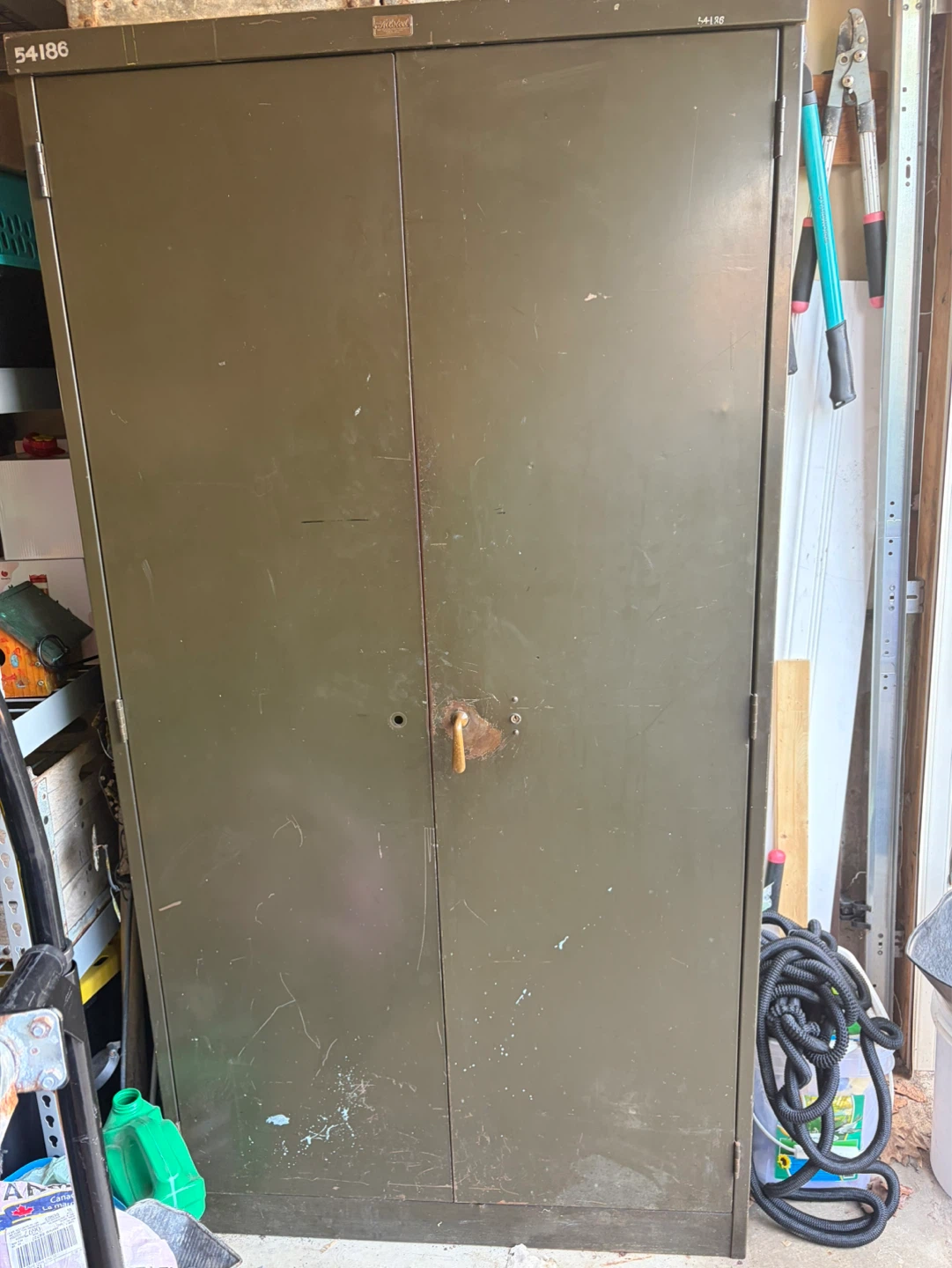 Allsteel Metal Storage Cabinet