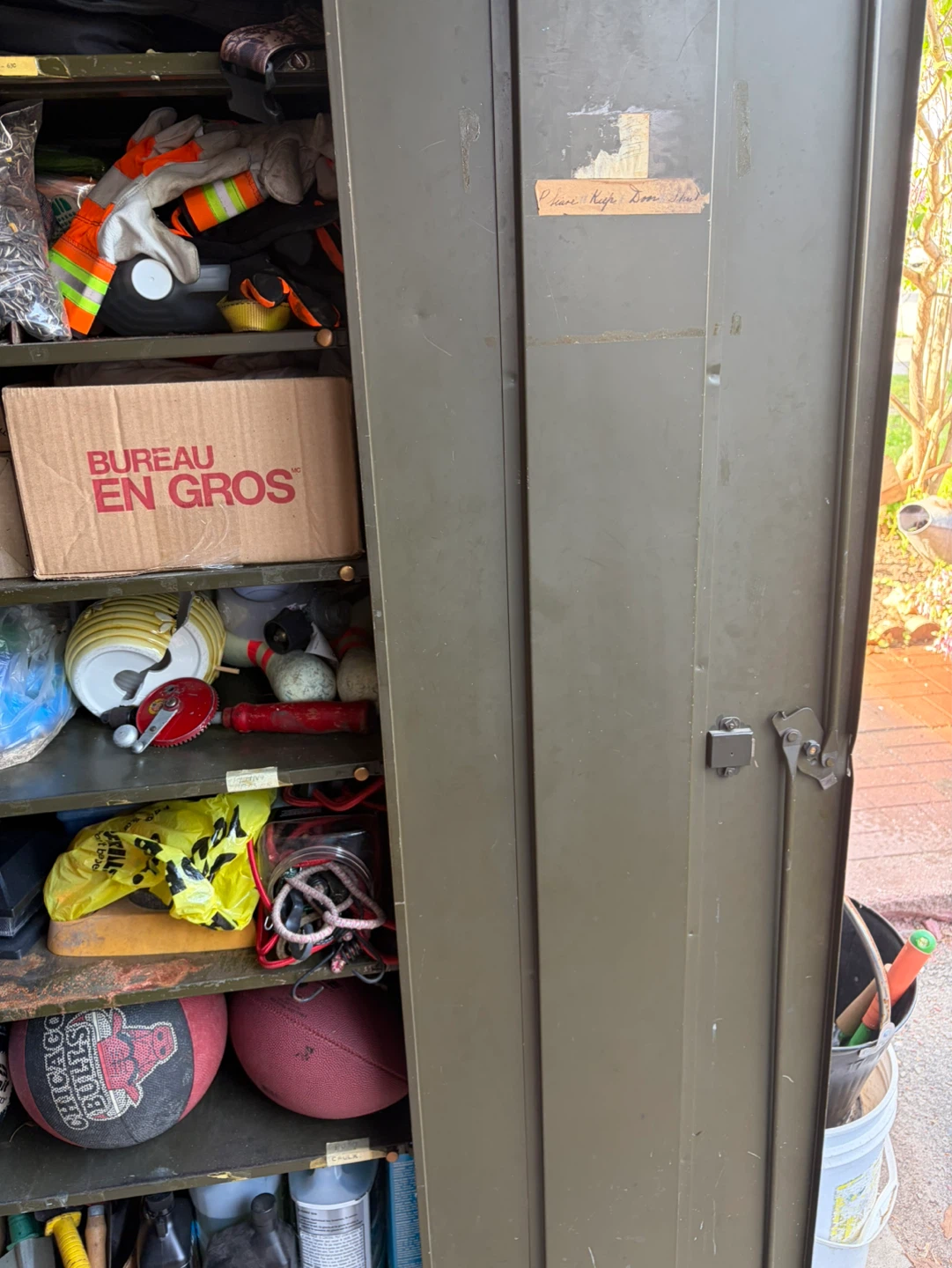 Allsteel Metal Storage Cabinet - photo 4