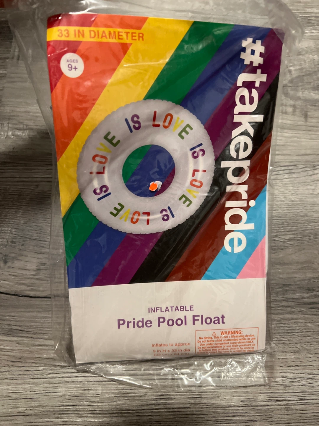 Pride Pool Float - 33 Inch Diameter