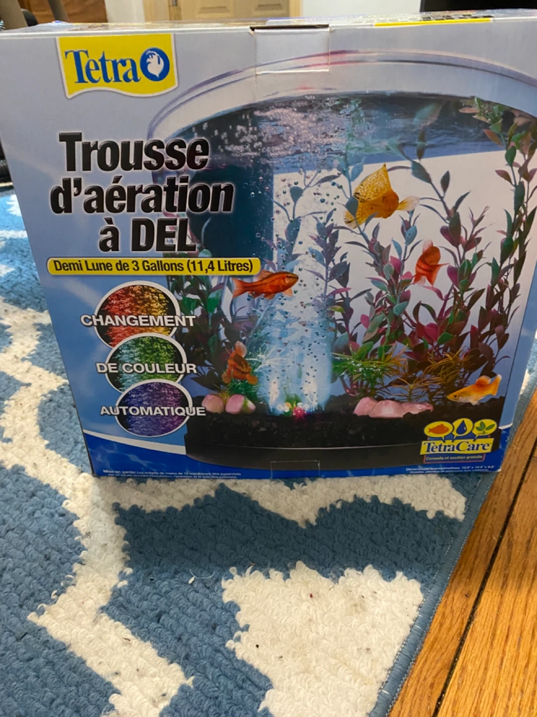 Fish aquarium 3 gallon - photo 5