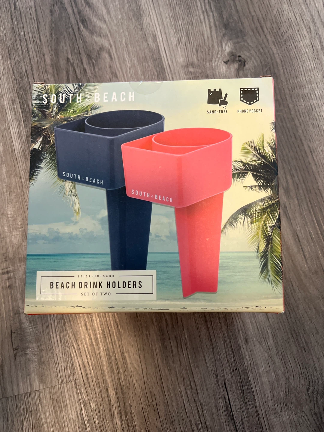 South Beach Beach Drink Holders (Set of 2)