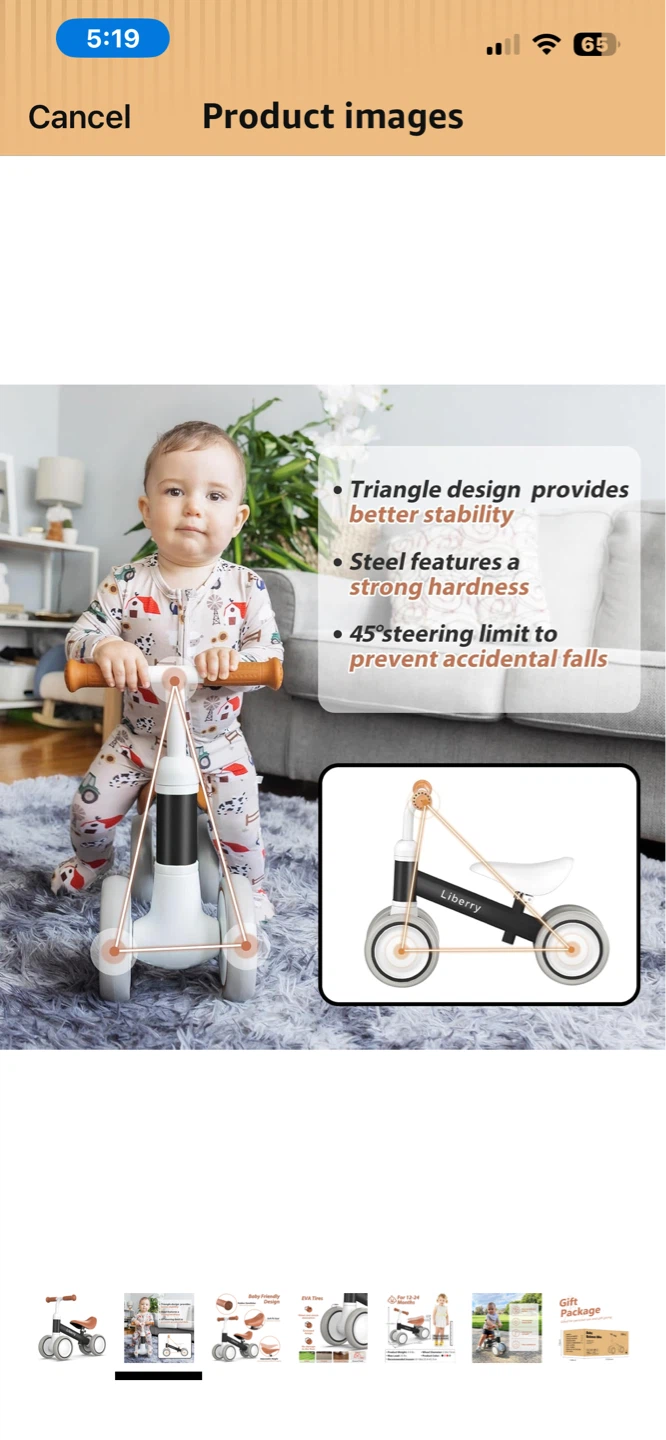 NEW BABY BALANCE BIKE - photo 2
