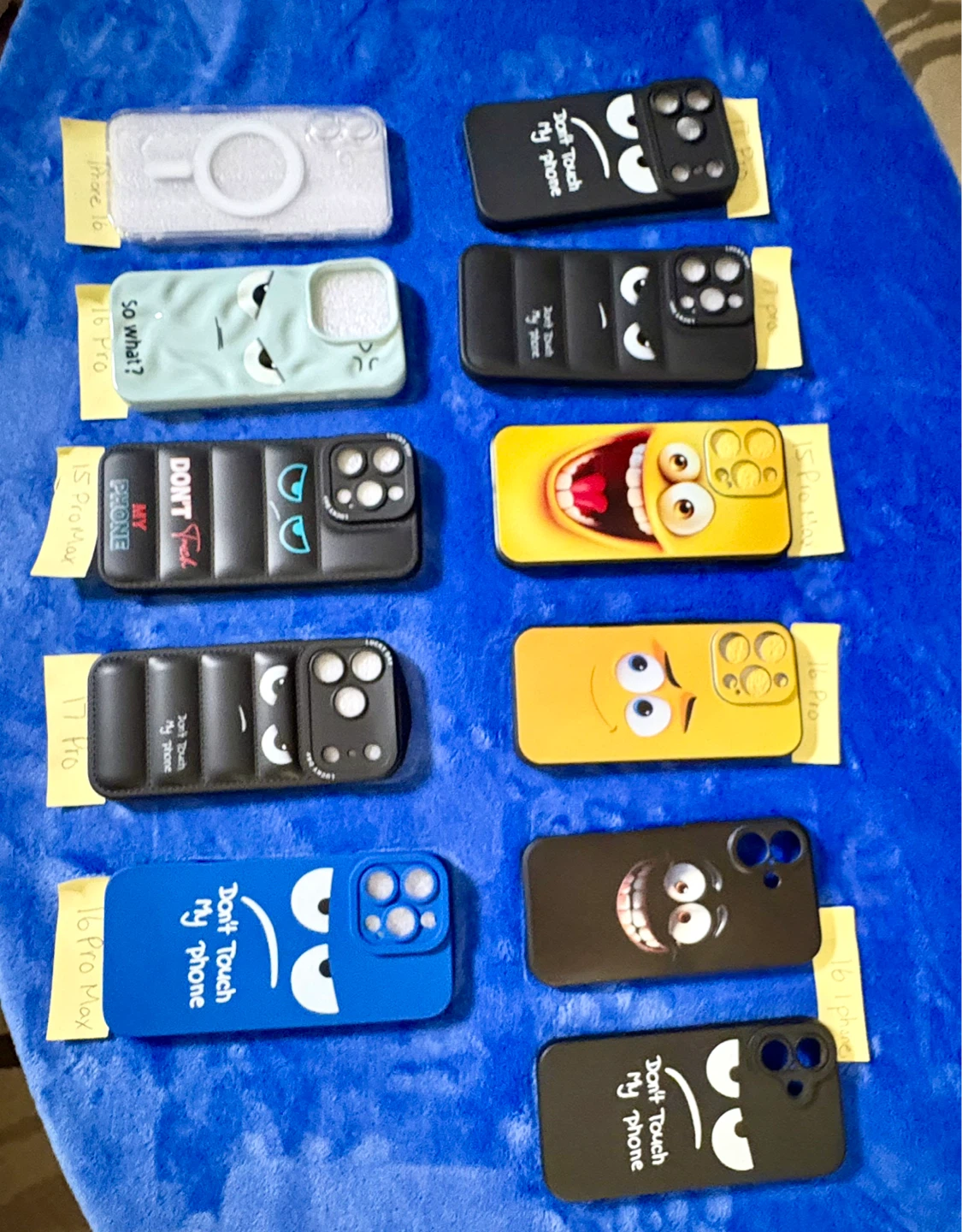 Assorted iPhone Cases - labelled in photo - photo 3
