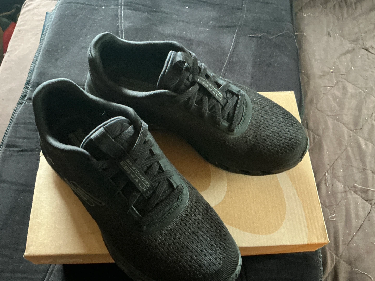 Skechers Go Walk Men's Black Mesh Sneakers - photo 5