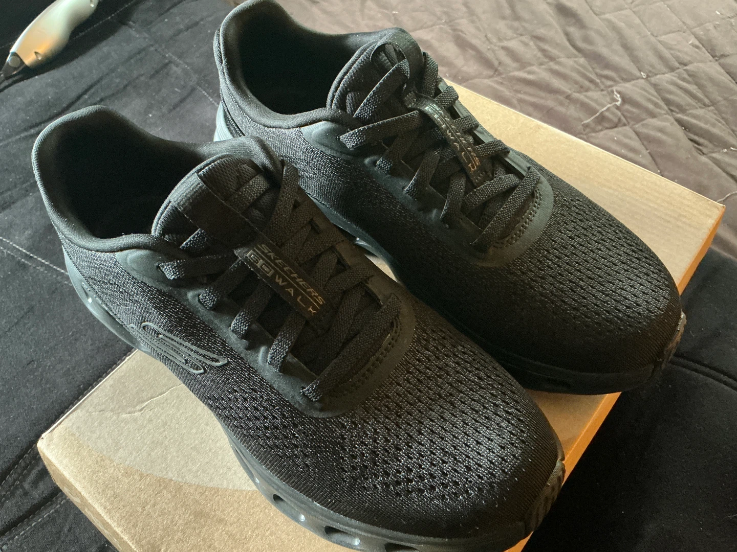 Skechers Go Walk Men's Black Mesh Sneakers - photo 2