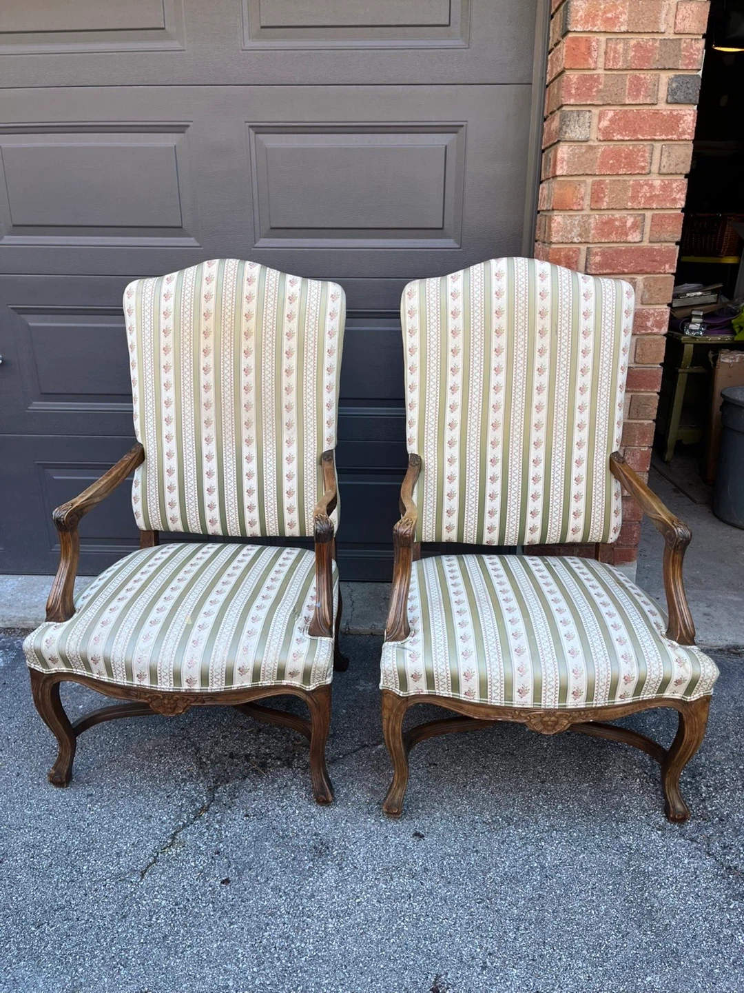 Pair of Vintage Accent Chairs