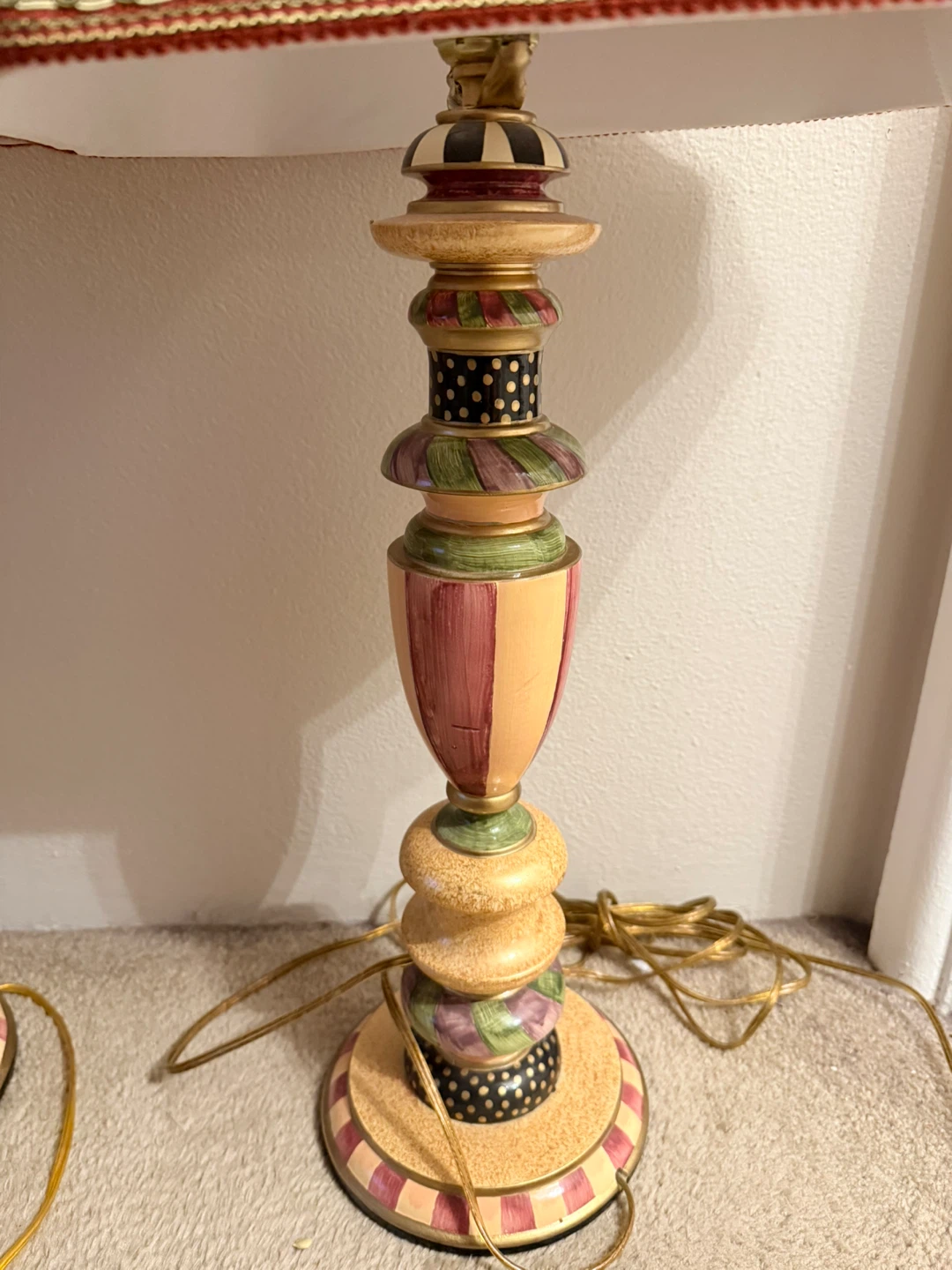 VTG MacKenzie-Child Lighthouse Lamp-2004 - photo 2