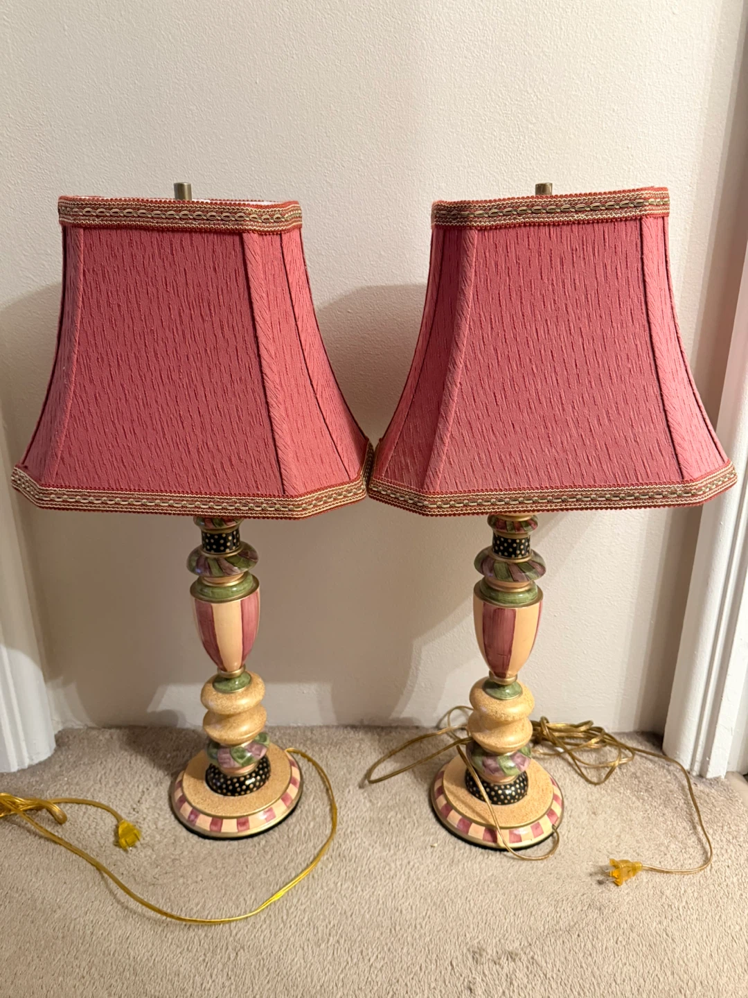 VTG MacKenzie-Child Lighthouse Lamp-2004