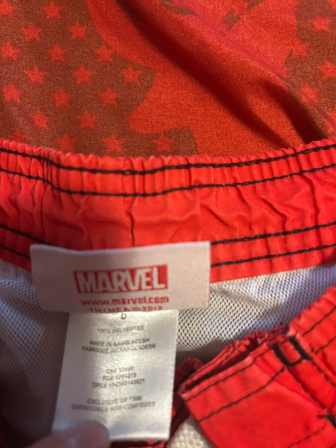 The Amazing Spider-Man Swim Trunks size 6 - photo 2
