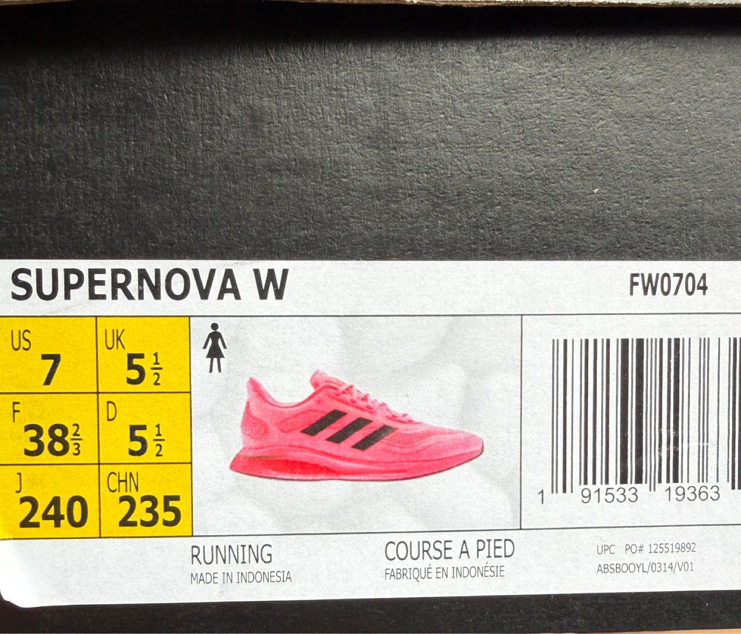 Adidas Supernova W Running Shoes - Women's Size 7 - photo 3