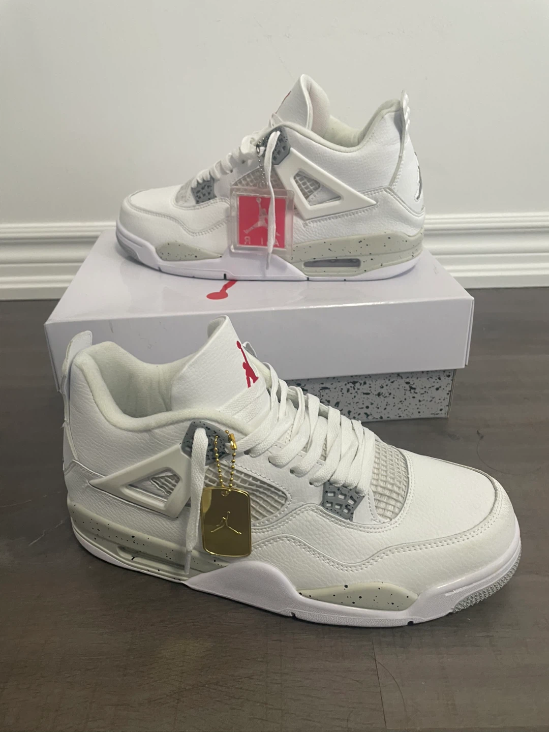 Air Jordan 4 Retro 'White Cement' Shoes - Size 11 US - photo 5