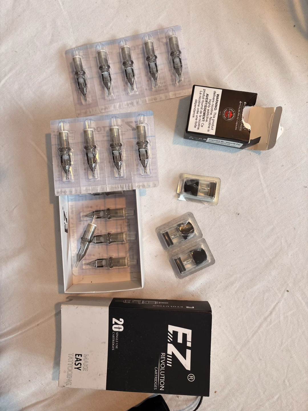 EZ Revolution Tattoo Cartridges - 20 Count