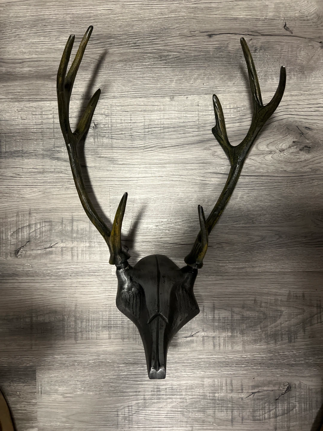 Metal Deer Antler Wall Mount