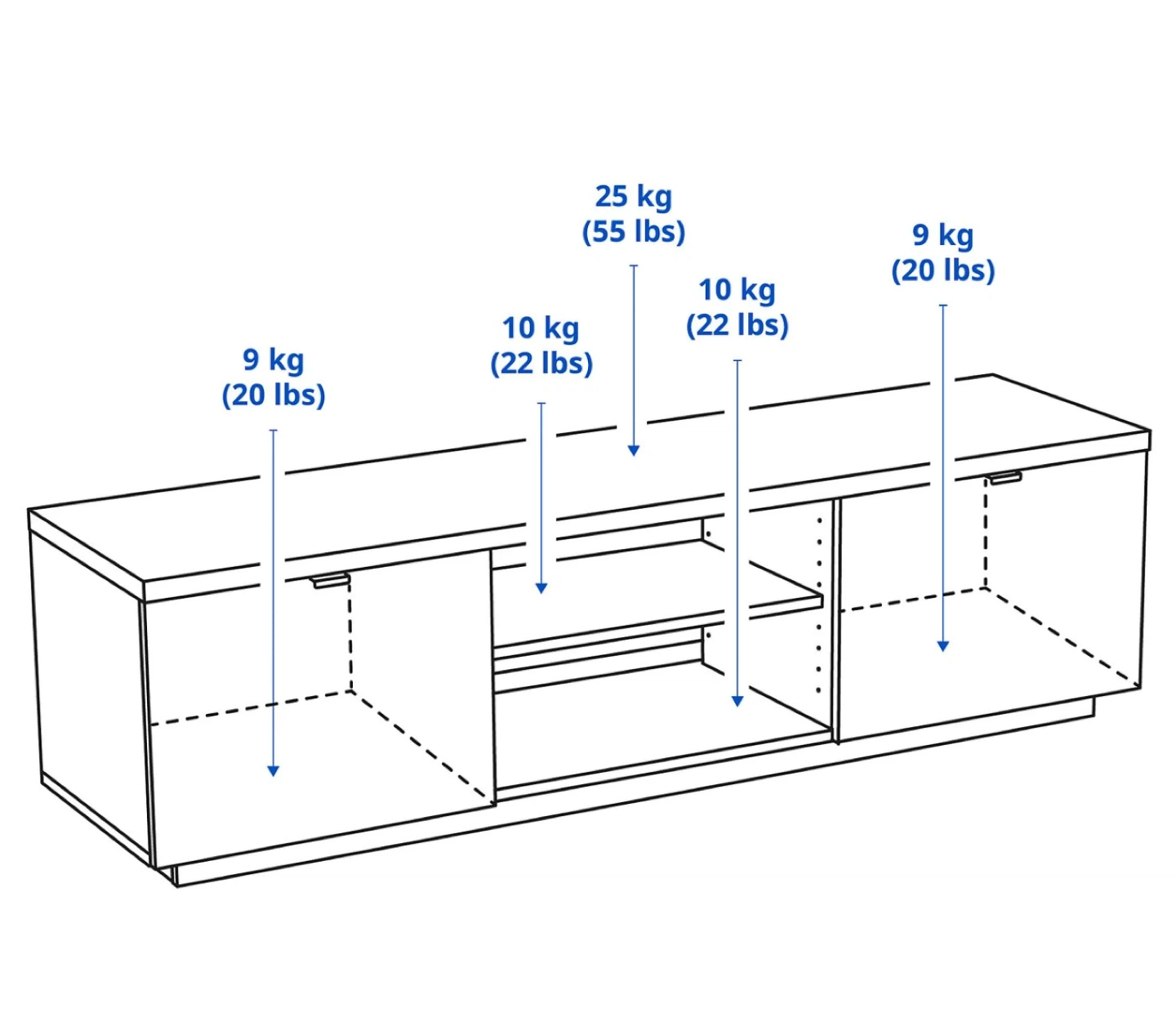 TV bench - photo 5
