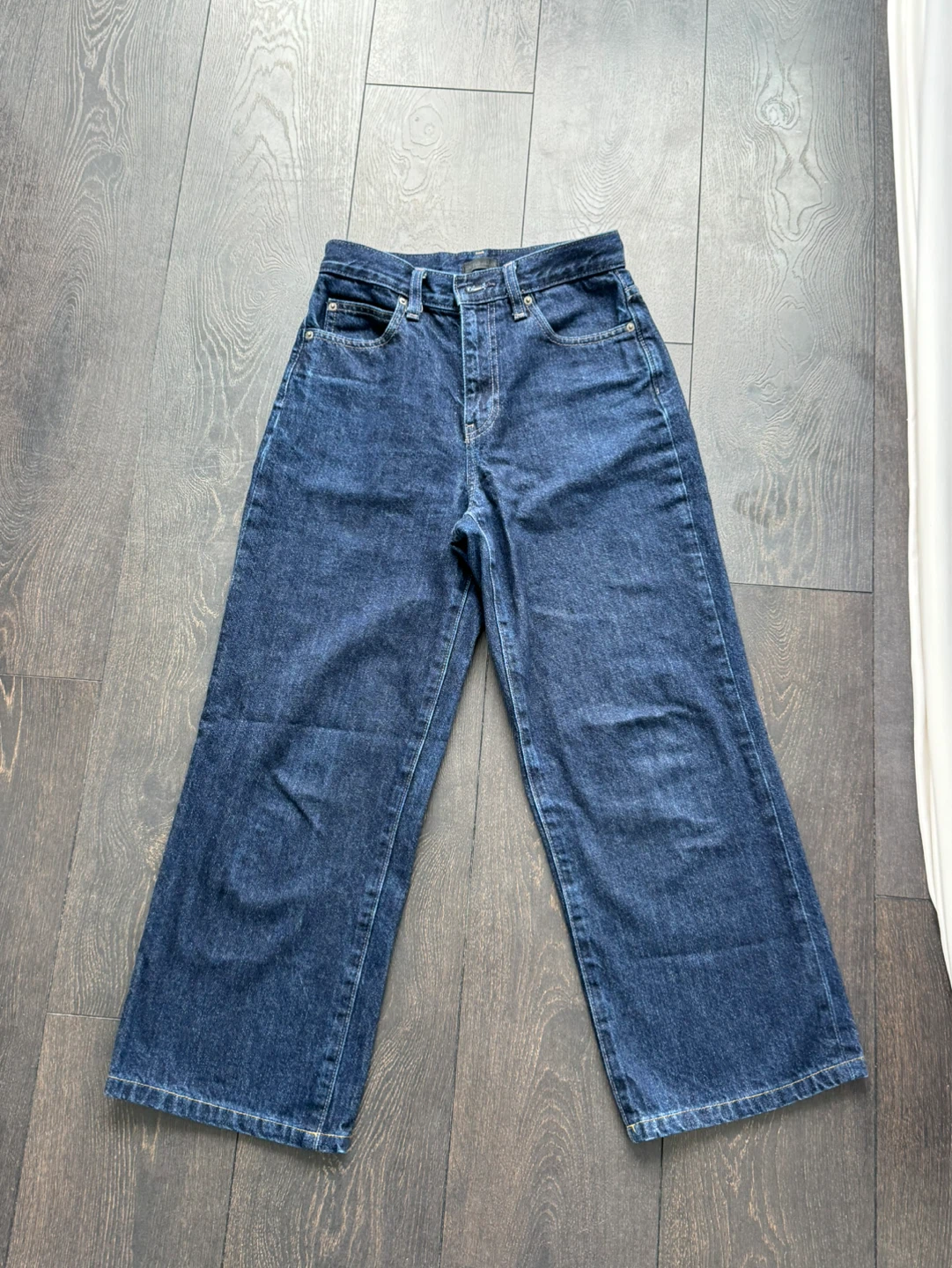 UNIQLO Straight Jeans - Navy - Waist 23 inch