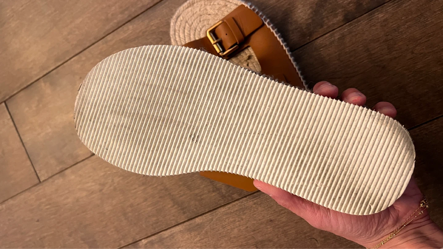 See By Chloé Women's Brown Leather Espadrille Slides - photo 2