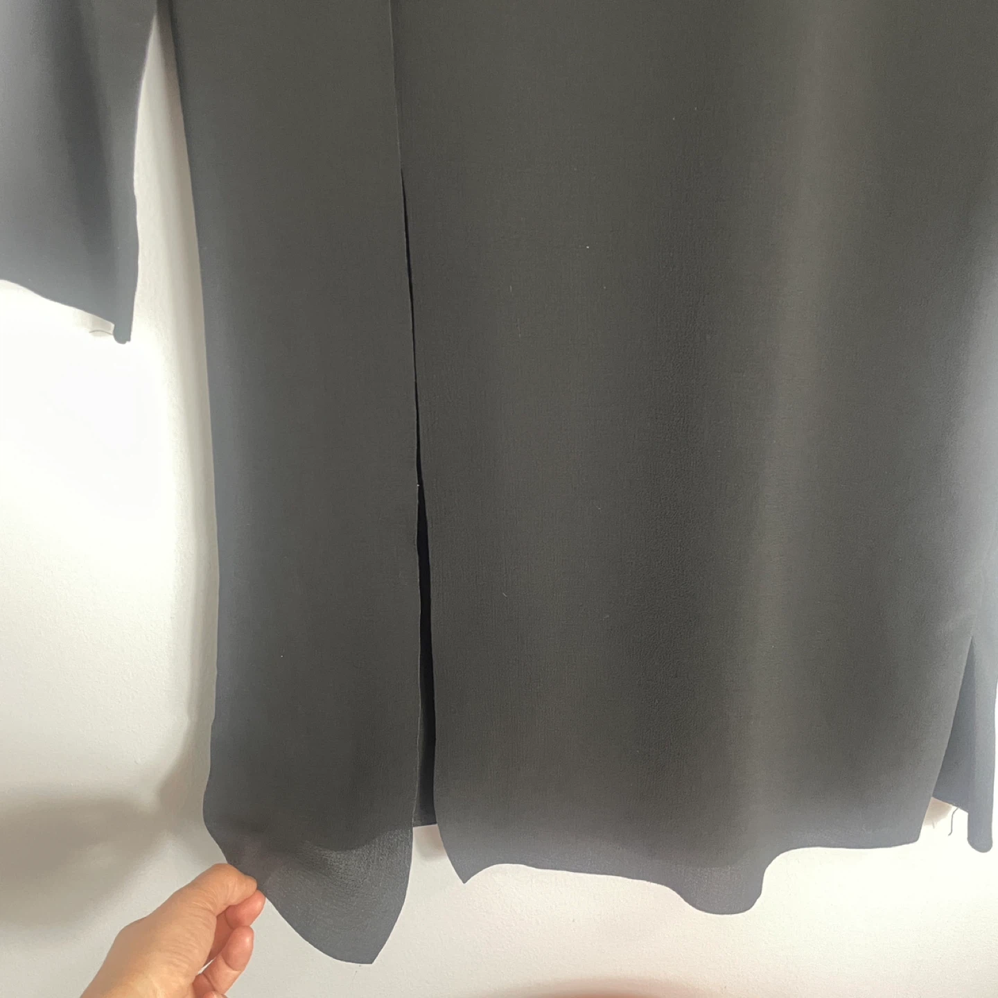 OAK + FORT Black Flowy Dress Size XS - photo 3