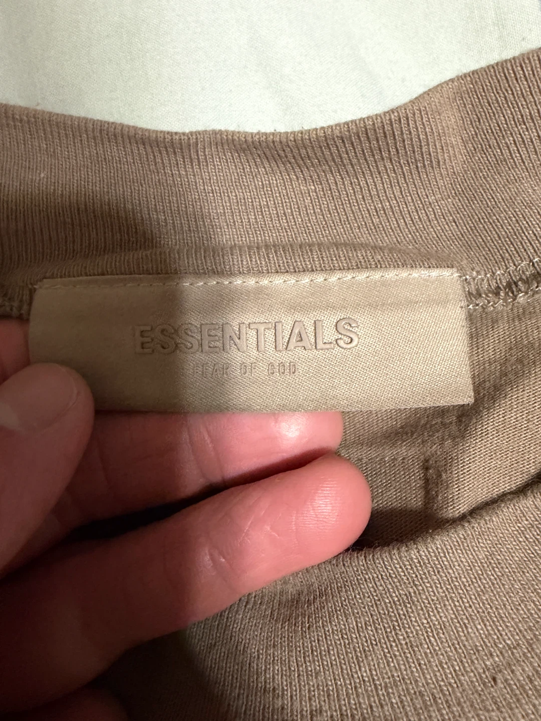 ESSENTIALS Fear of God T-Shirt Size L - photo 3