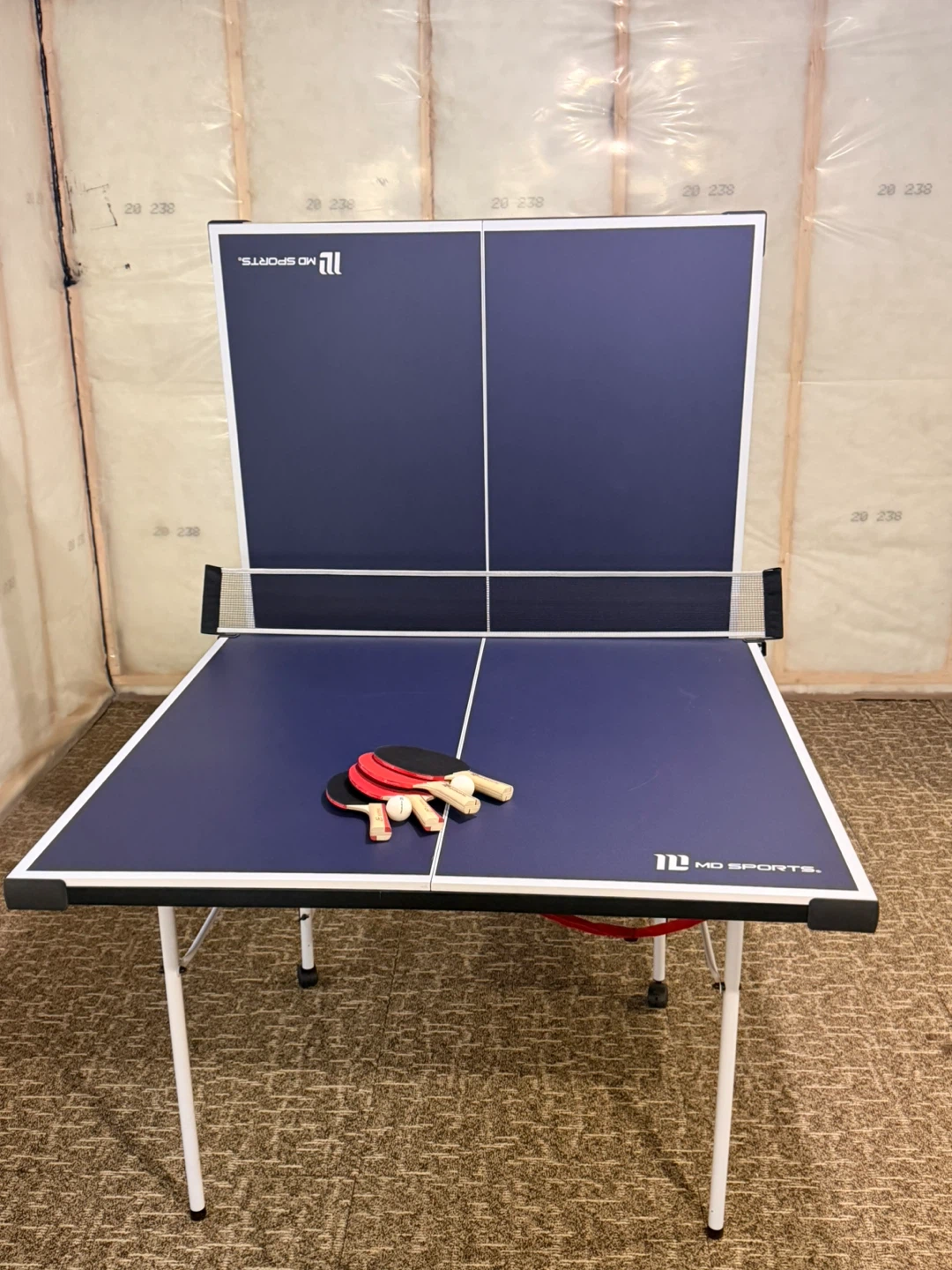 MD Sports Table Tennis Table with Paddles and Balls - photo 2