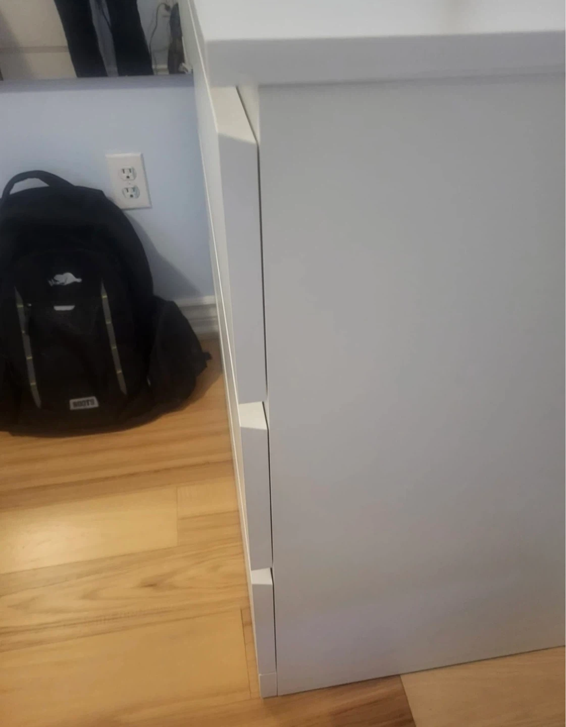 IKEA White 3-Drawer Dresser - photo 5